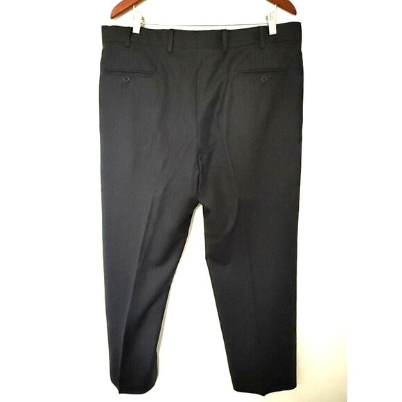 Brooks Brothers 1818 Madison SaxxonWool Pinstripe Suit Made USA Charcoal 44R/39W - Picture 9 of 15